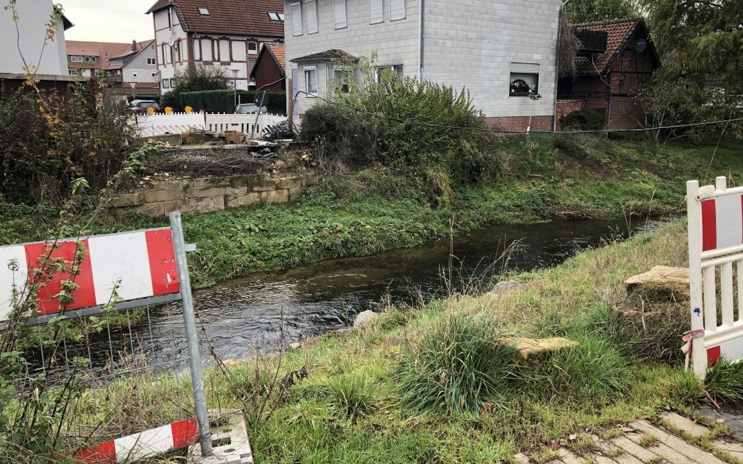 Maschstraße in Rhüden: Brücke wird erneuert